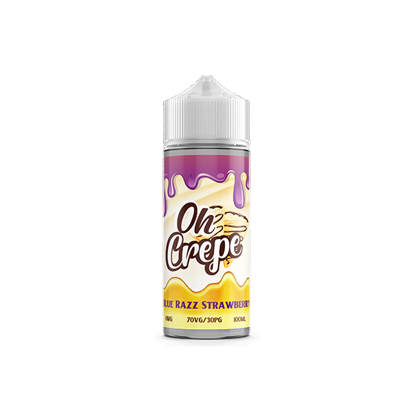 Oh Crepe 100ml 0mg Shortfill Vape Juice [70VG/30PG]