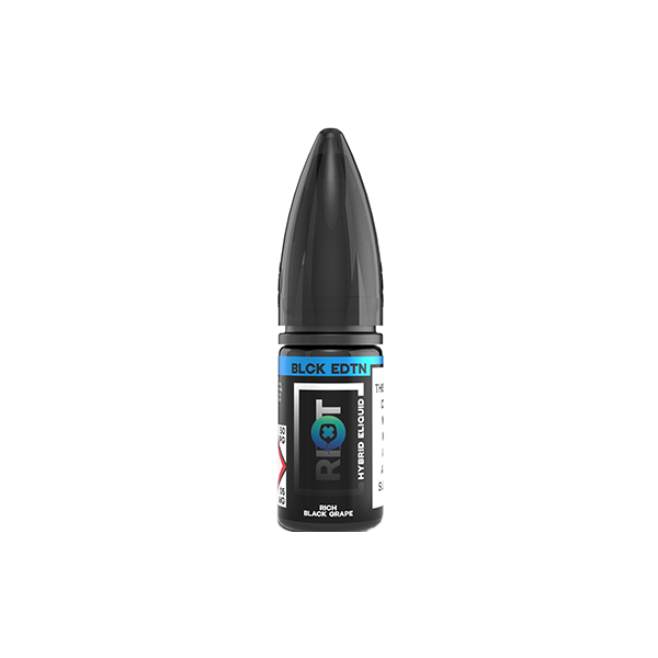 Riot Squad Black Edition V2 10mg Nic Salts 10ml [50VG/50PG]