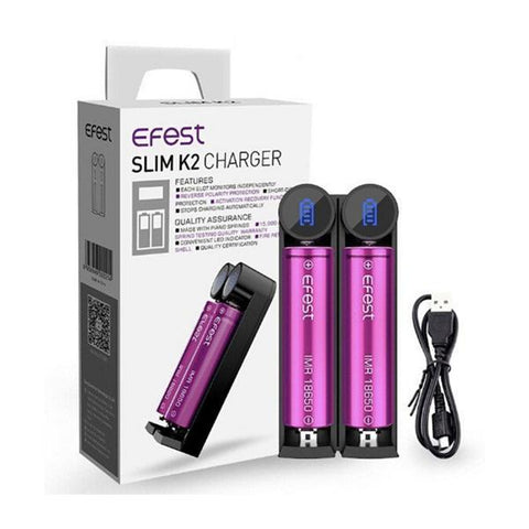 Efest Slim K2 charger - vape store