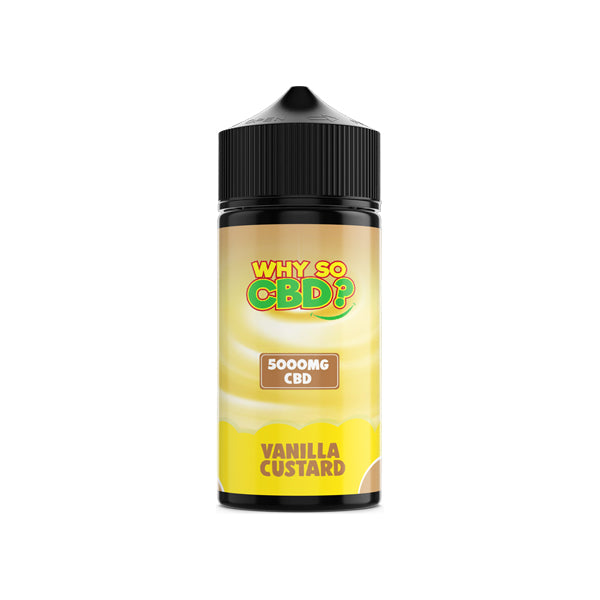 Why So CBD? 5000mg Full Spectrum CBD E-liquid 120ml - vape store