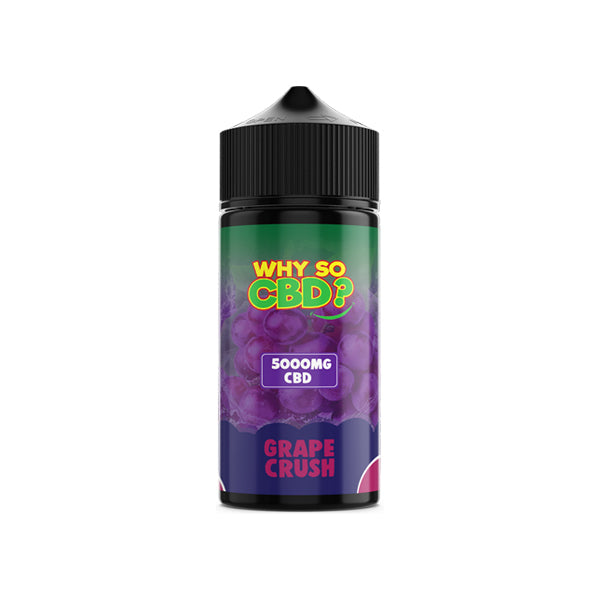 Why So CBD? 5000mg Full Spectrum CBD E-liquid 120ml - vape store