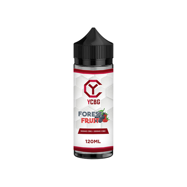 yCBG 500mg CBD + 500mg CBG E-liquid 120ml - vape store