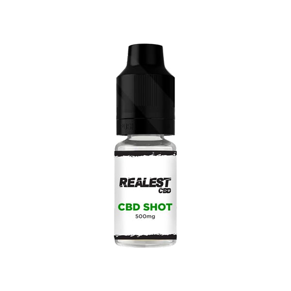 Realest CBD 500mg CBD E-Liquid Booster Shot 10ml - vape store