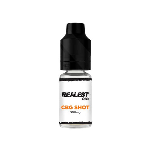 Realest CBD 500mg CBG E-Liquid Booster Shot 10ml - vape store