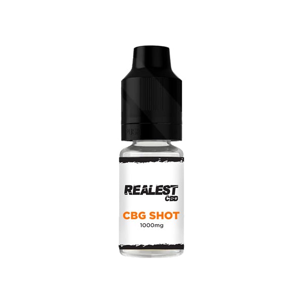 Realest CBD 1000mg CBG E-Liquid Booster Shot 10ml - vape store