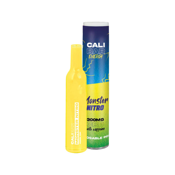 CALI BAR ENERGY with Caffeine Full Spectrum 300mg CBD Vape Disposable - vape store