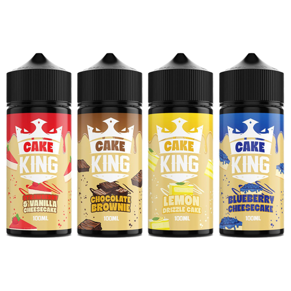 Cake King 100ml Shortfill 0mg (70VG/30PG) - vape store