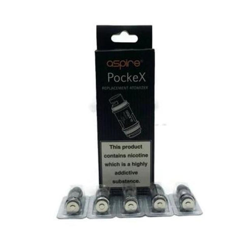 Aspire PockeX 0.6 / 1.2 Ohm Coil - vape store