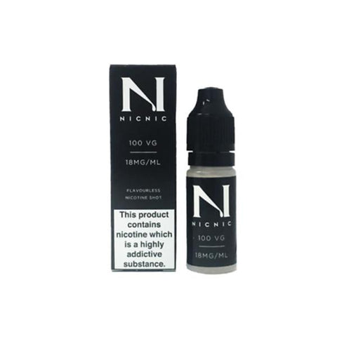 NIC NIC 18mg Nicotine Shot (100VG) 10ml - vape store